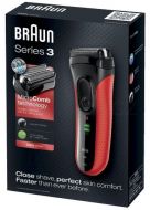 Braun Series 3 3030s red