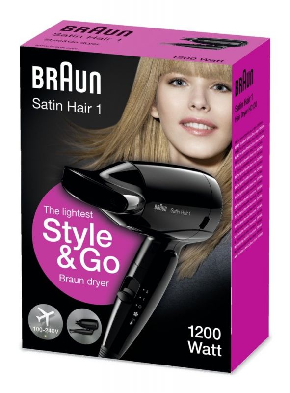 Braun Satin Hair 1 HD 130 To Go