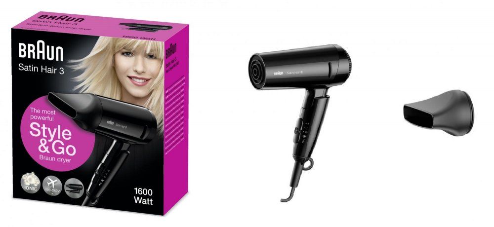 Braun Satin Hair 3 HD 350 To Go