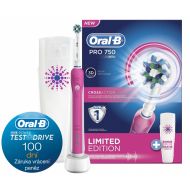 Zubní kartáček Oral-B Pro 750 D16 + pouzdro