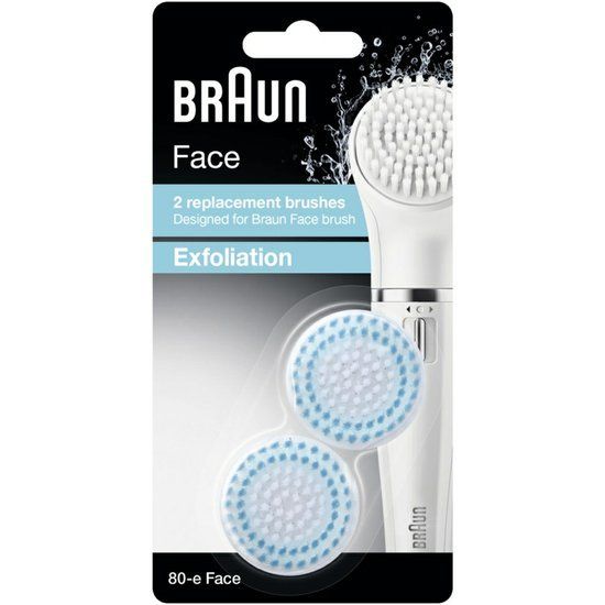 BRAUN Face 80E exfoliace náhradní kartáčky