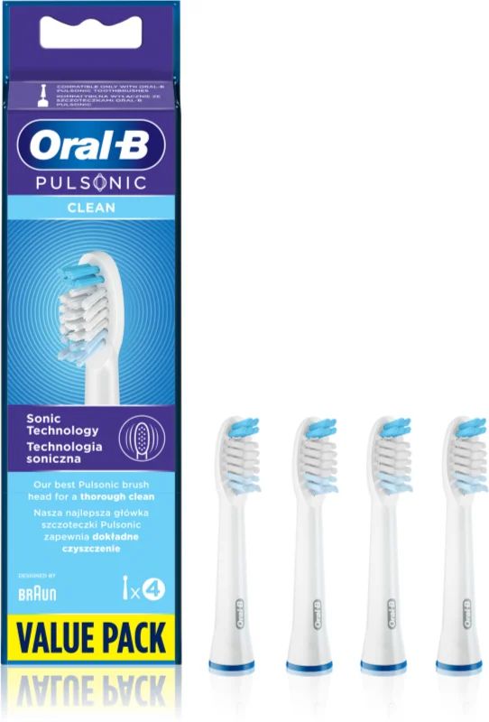 Náhradní nástavce Oral-b Pulsonic Clean SR32-4