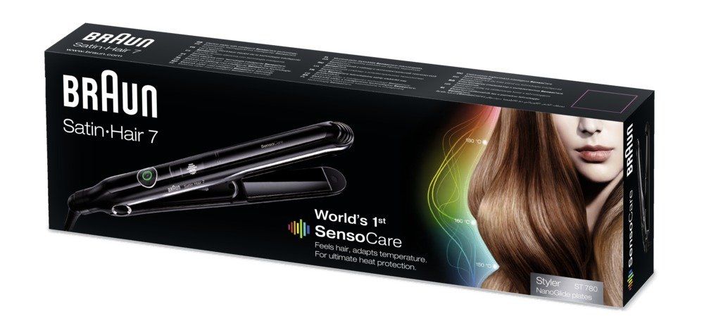 BAZAR Žehlička na vlasy Satin Hair 7 ST 780 SensoCare