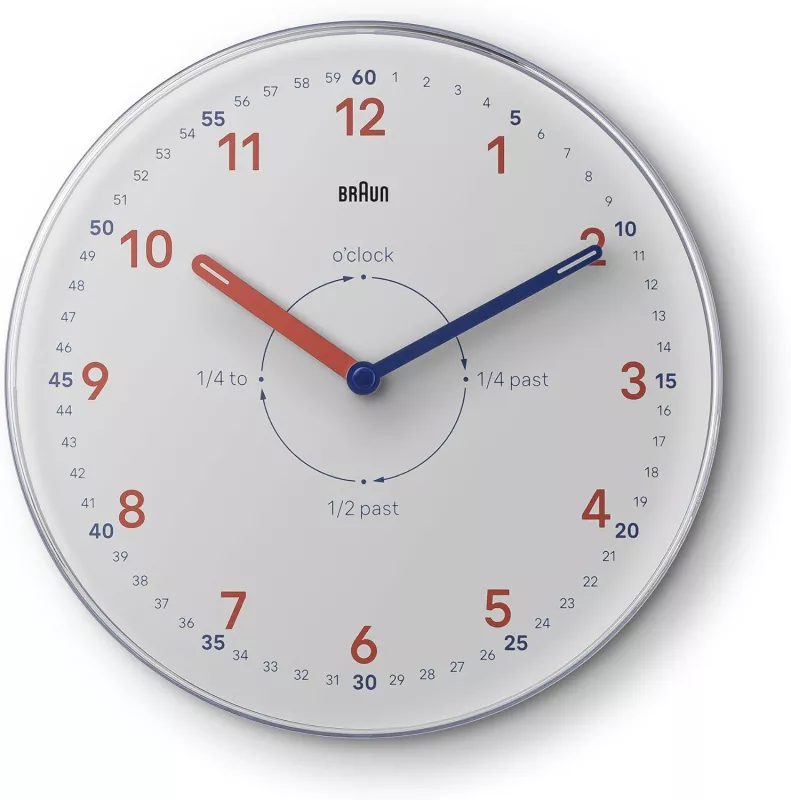 Nástěnné hodiny Braun BC26-TW